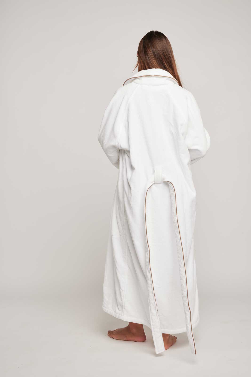 Collared Terry Robe Womens - Pasithea Sleep