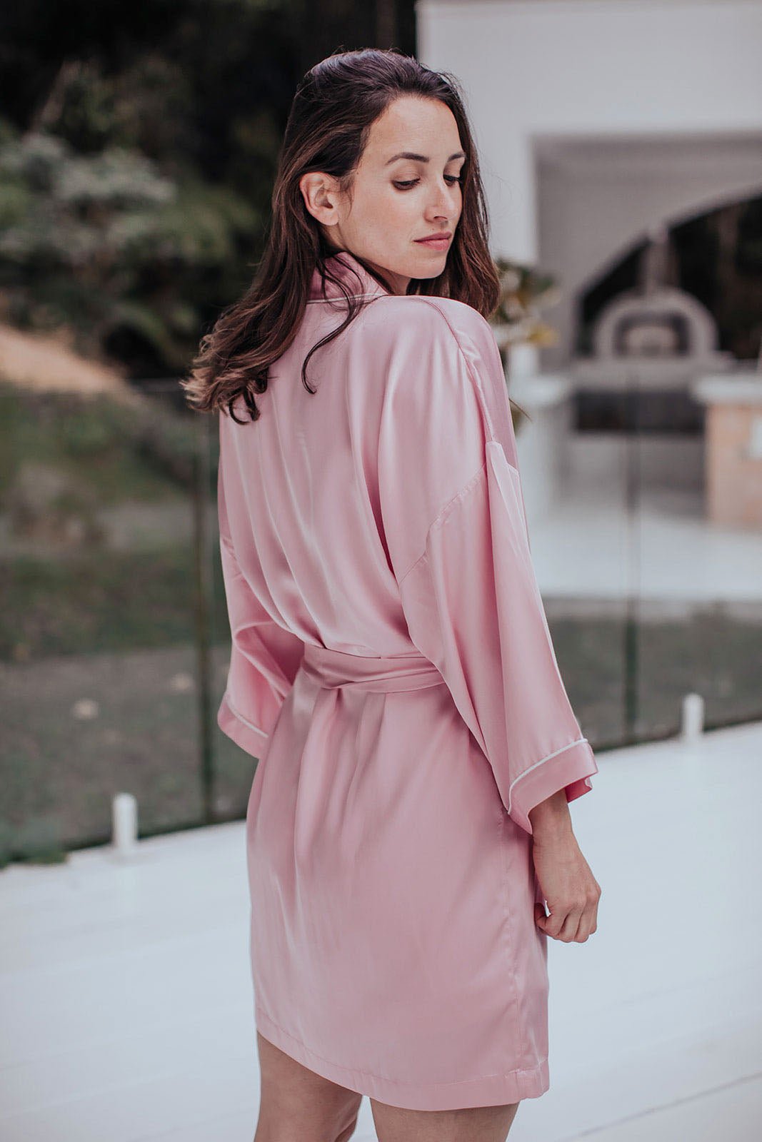 Silky Bamboo Robe - Pasithea Sleep