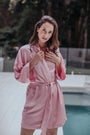 Silky Bamboo Robe - Pasithea Sleep