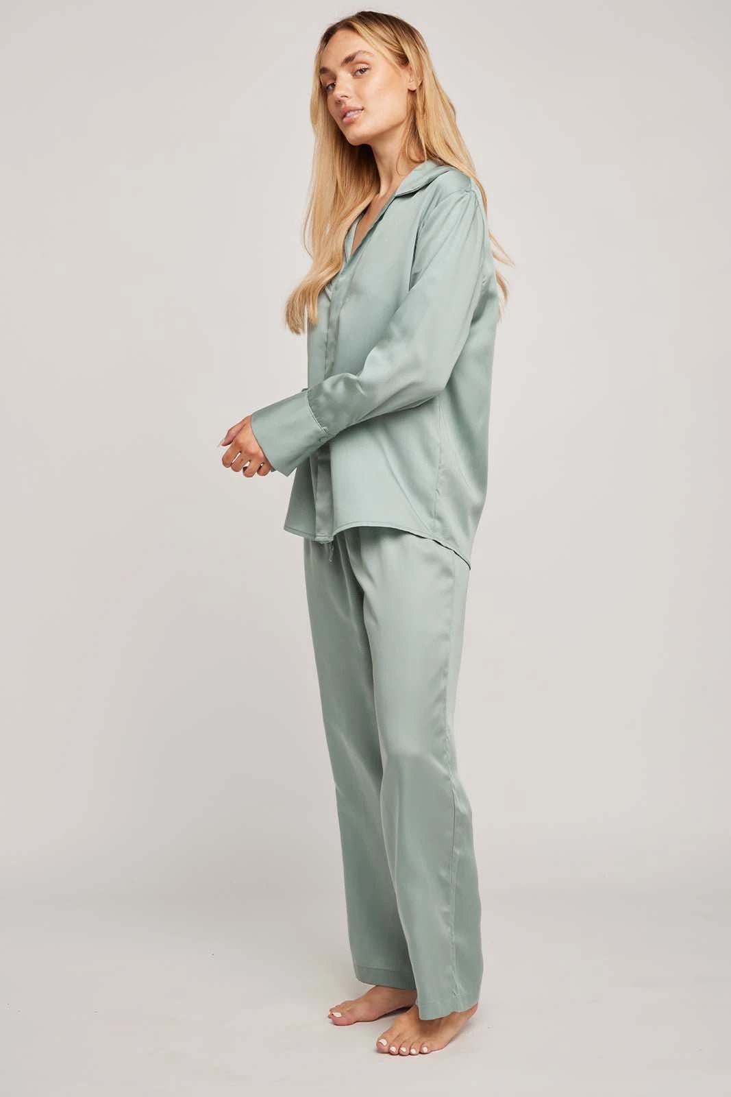 ZEN Long Pyjamas Set in Sage